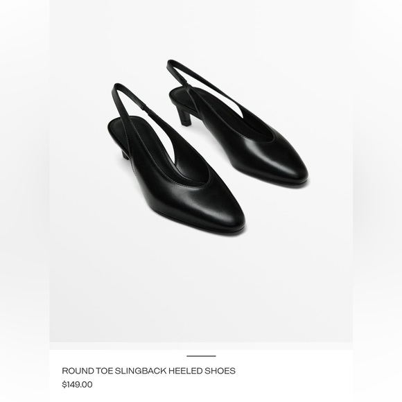 Zara Massimo Dutti Black  Flats - Zara Size Eu 40 US 9 - Picture 10 of 12